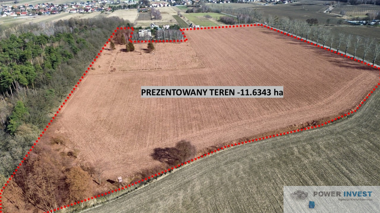 Działka Sprzedaż Bojszów 2