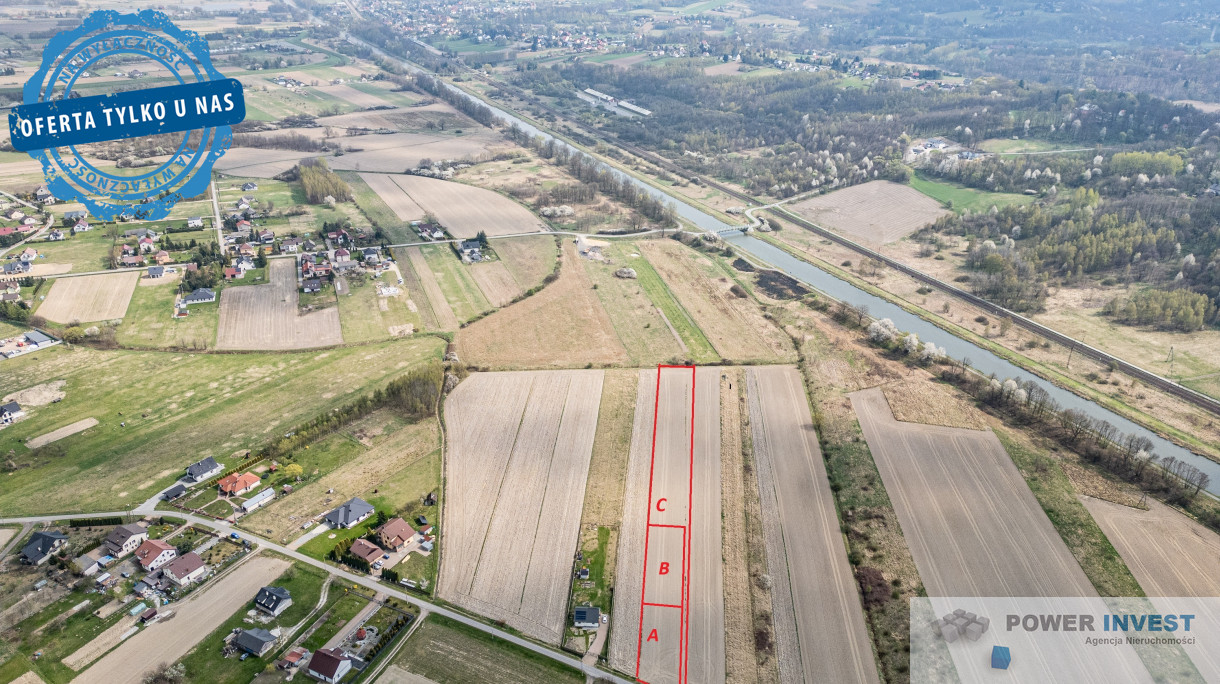 Działka Sprzedaż Kossowa Słoneczna 1